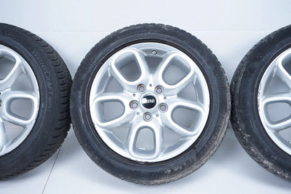 MINI F55 F56 F57 Winterreifen Winterräder 195 55 16 Zoll 494