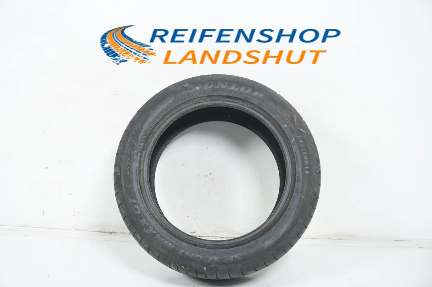 1 x Summer tire 245/50 R18 inch Dunlop DOT15 approx. 7mm tread depth BMW* RFT