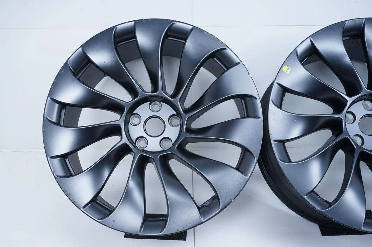 4 x originele Tesla Model Y lichtmetalen velgen 21 inch 9,5J 10,5 J Detailweergave 3