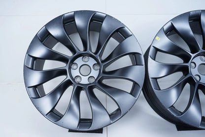4 x originele Tesla Model Y lichtmetalen velgen 21 inch 9,5J 10,5 J
