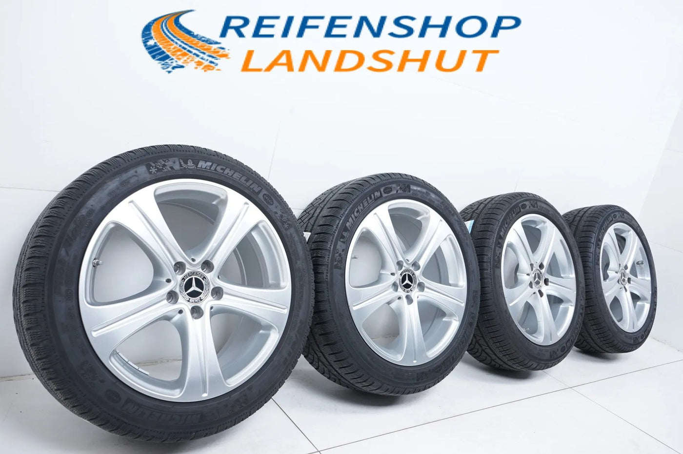 Roues d'hiver pour Mercedes Classe E W213, pneus d'hiver 245/45/18 pouces
