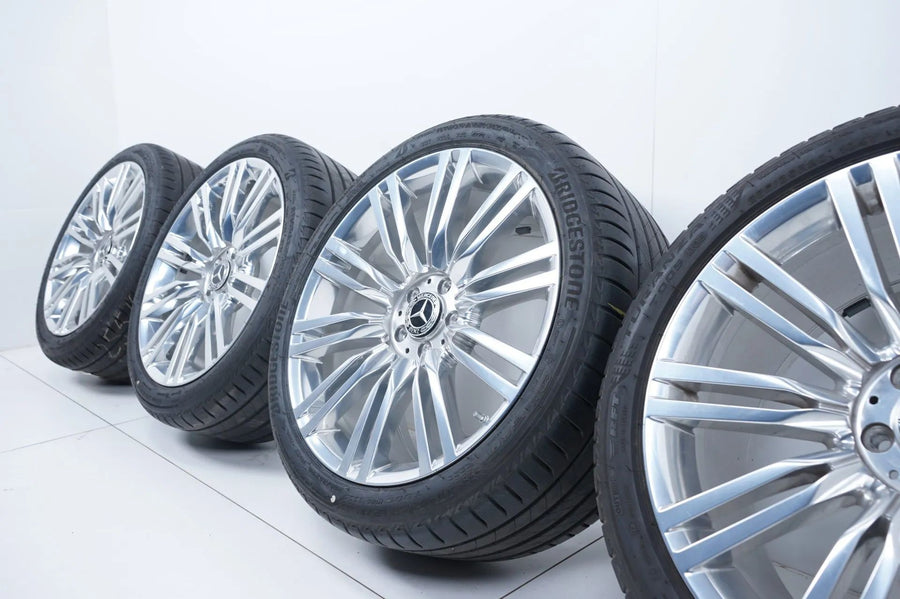 Mercedes S-Class W223 summer tires, summer wheels, 20 inch chrome