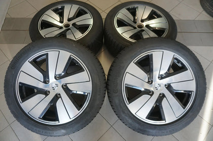 Jantes alu 19 pouces d'origine Porsche Taycan avec pneus hiver
