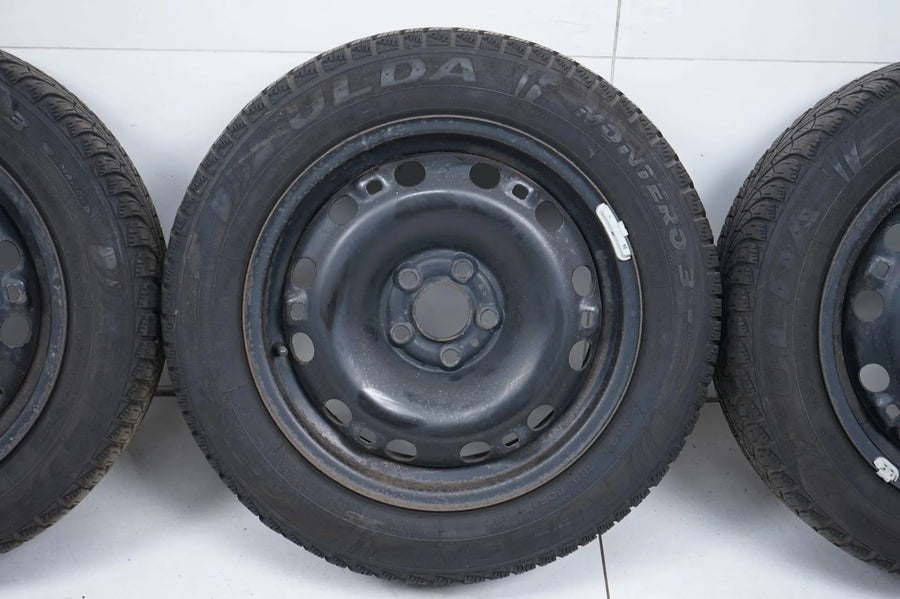 Unknown winter wheels/tires 185/60/15 inch 5 x hole 6J ET