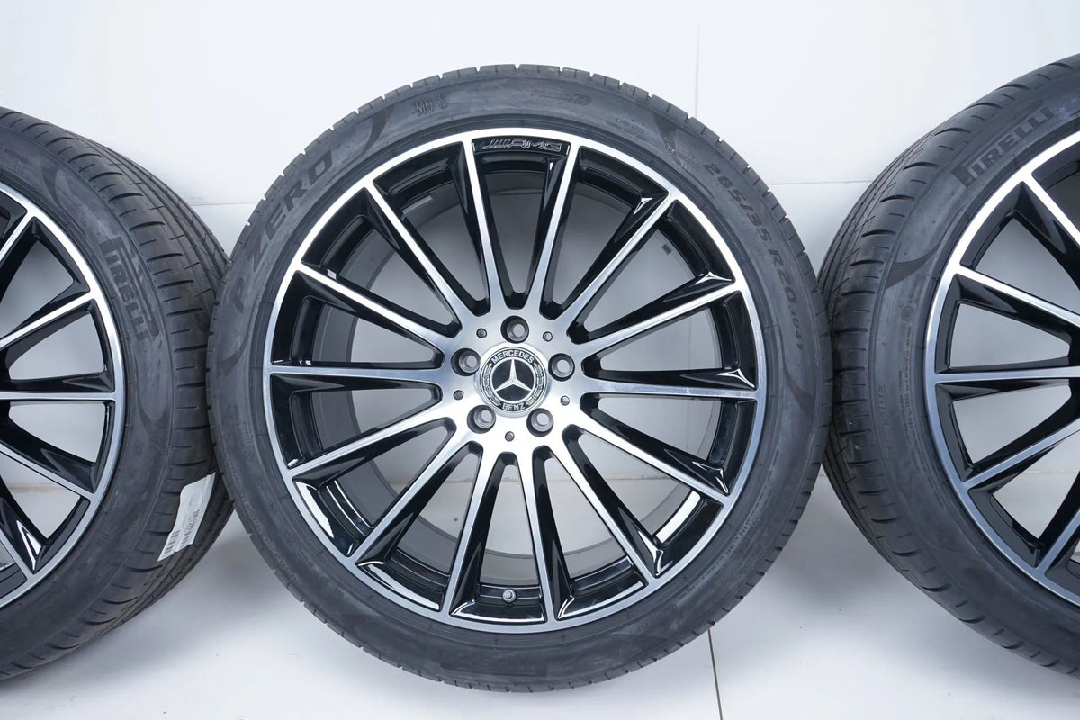 Mercedes S-Klasse W223 V223 20 Zoll AMG Alufelgen Sommerräder Sommerreifen 6mm Detailansicht 7