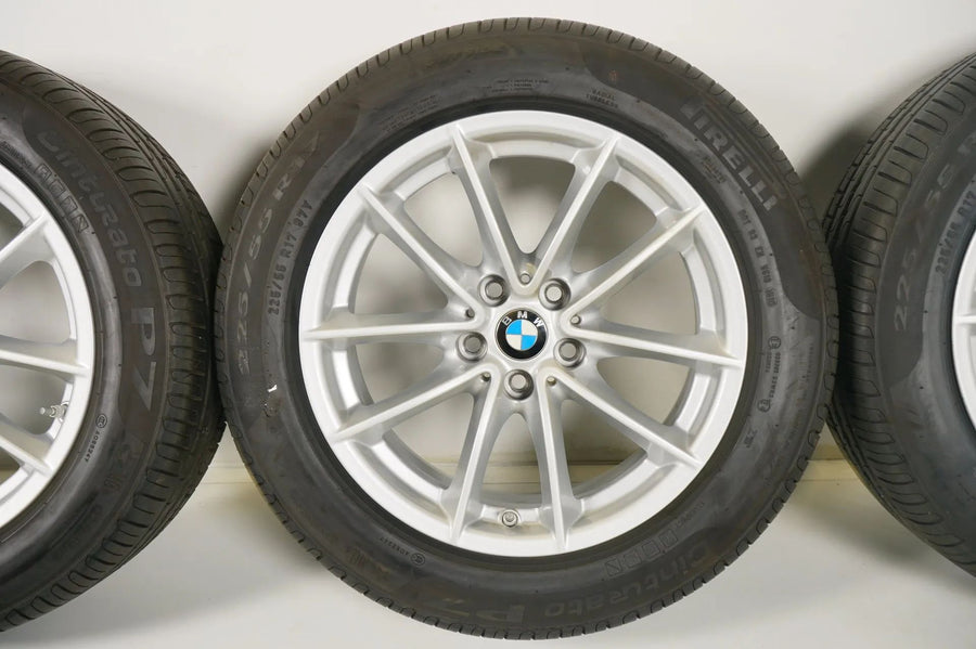 Pneus été pour BMW Série 5 G30 G31, jantes été 225/55/17 pouces, déport 7,5 mm
