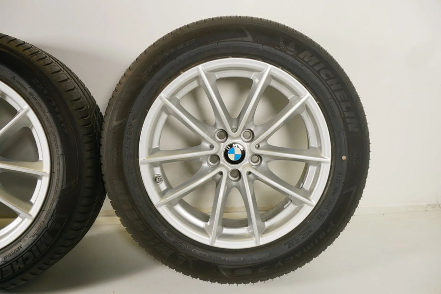 Jantes alliage d'origine BMW Série 5 G30 G31 Pneus été Roues complètes été 225 55 R17 6mm
