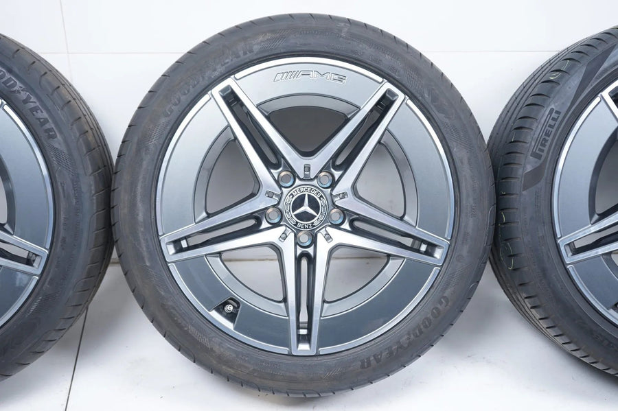 Mercedes C Class W206 summer tires, summer wheels AMG 18 inch
