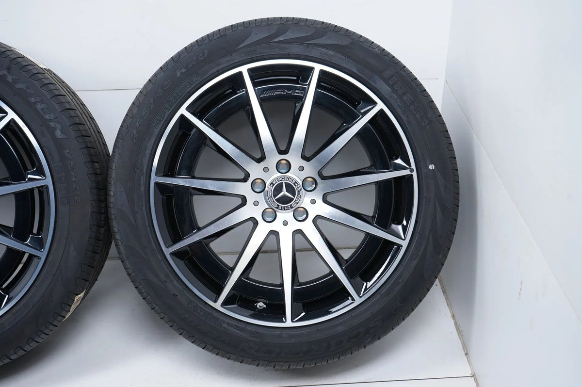 Original Mercedes EQC N293 20 inch AMG Alloy Wheels Summer Tires Detailansicht 6