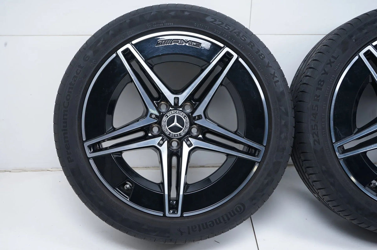 Mercedes C Class W206 summer tires, summer wheels AMG 18 inch Detailansicht 3