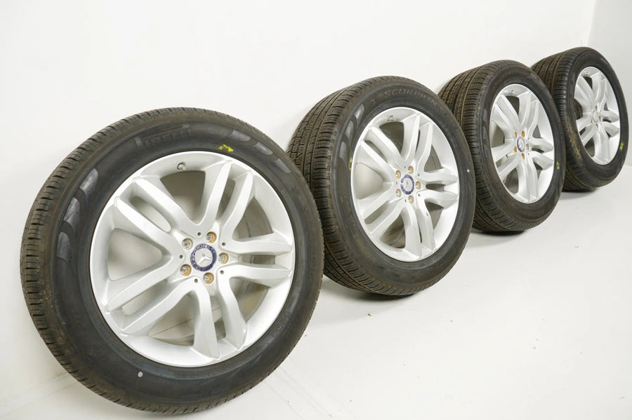 Mercedes GL W166 summer wheels, all-weather tires 275/50/20 inch, 8mm tread depth