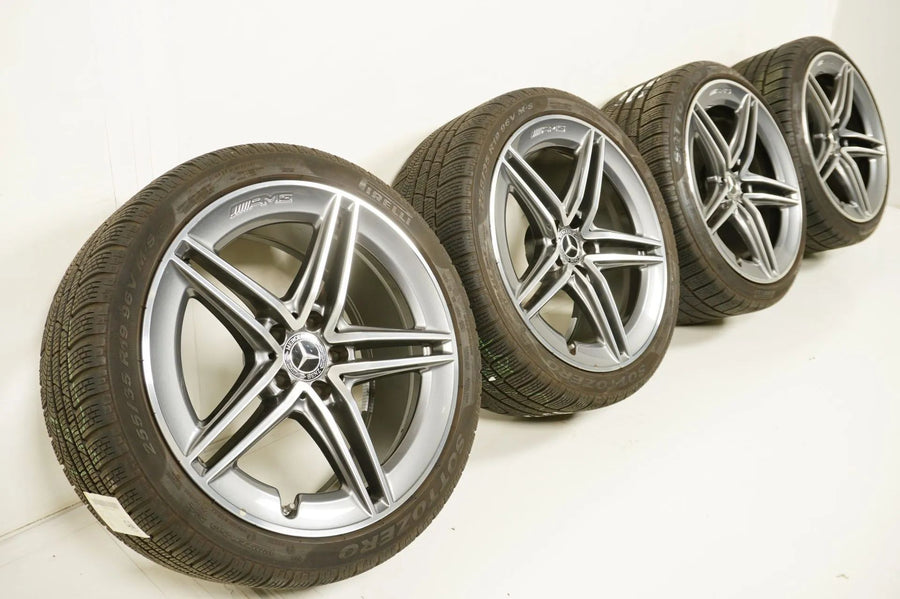 Mercedes C63 S Coupe AMG W205 Winter Tires Winter Wheels 19 Inch