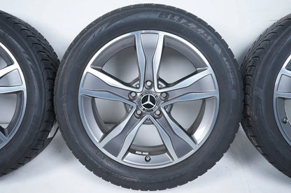Pneus/jantes hiver 225/50/17 pouces pour Mercedes Classe C W205
