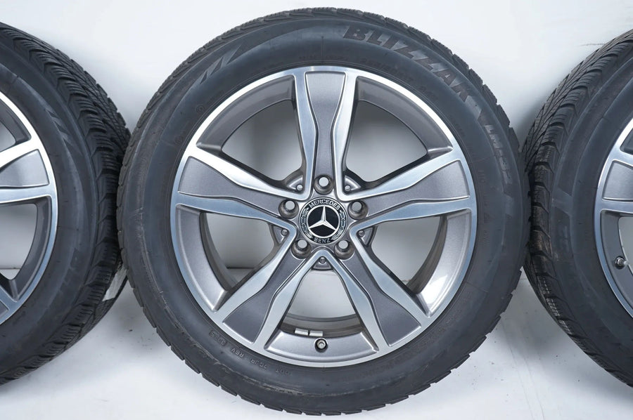 Pneus/jantes hiver 225/50/17 pouces pour Mercedes Classe C W205