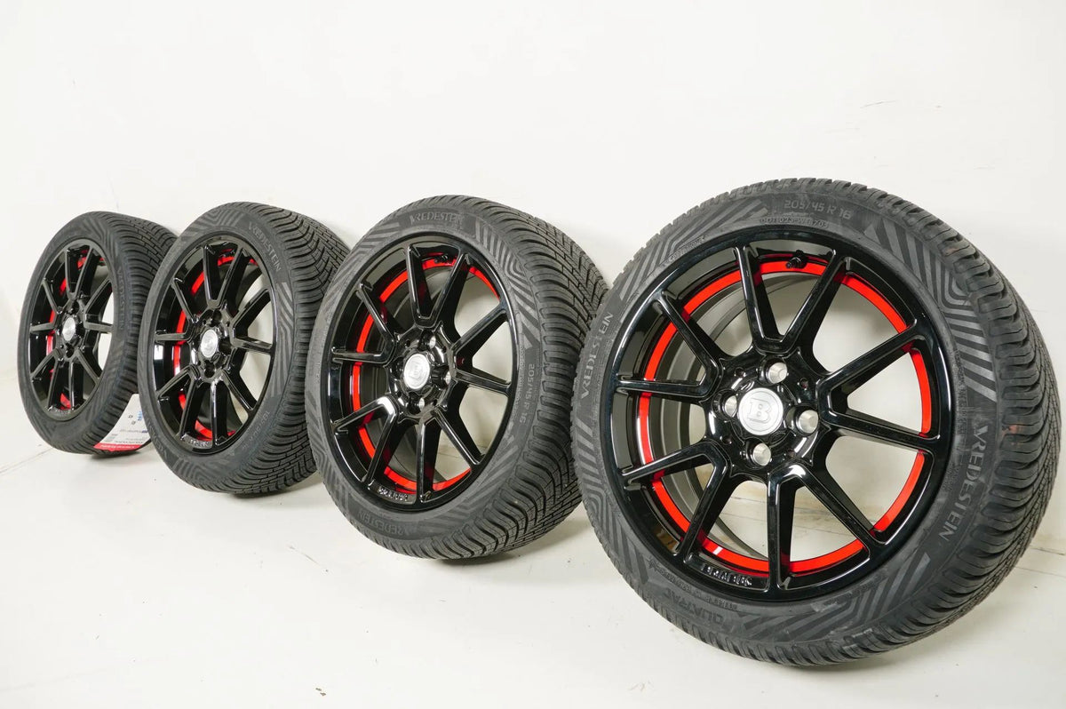Cerchi in lega originali Smart EQ W453 Brabus 16 pollici, pneumatici quattro stagioni Allseason NUOVI Visualizzazione dettagliata 7