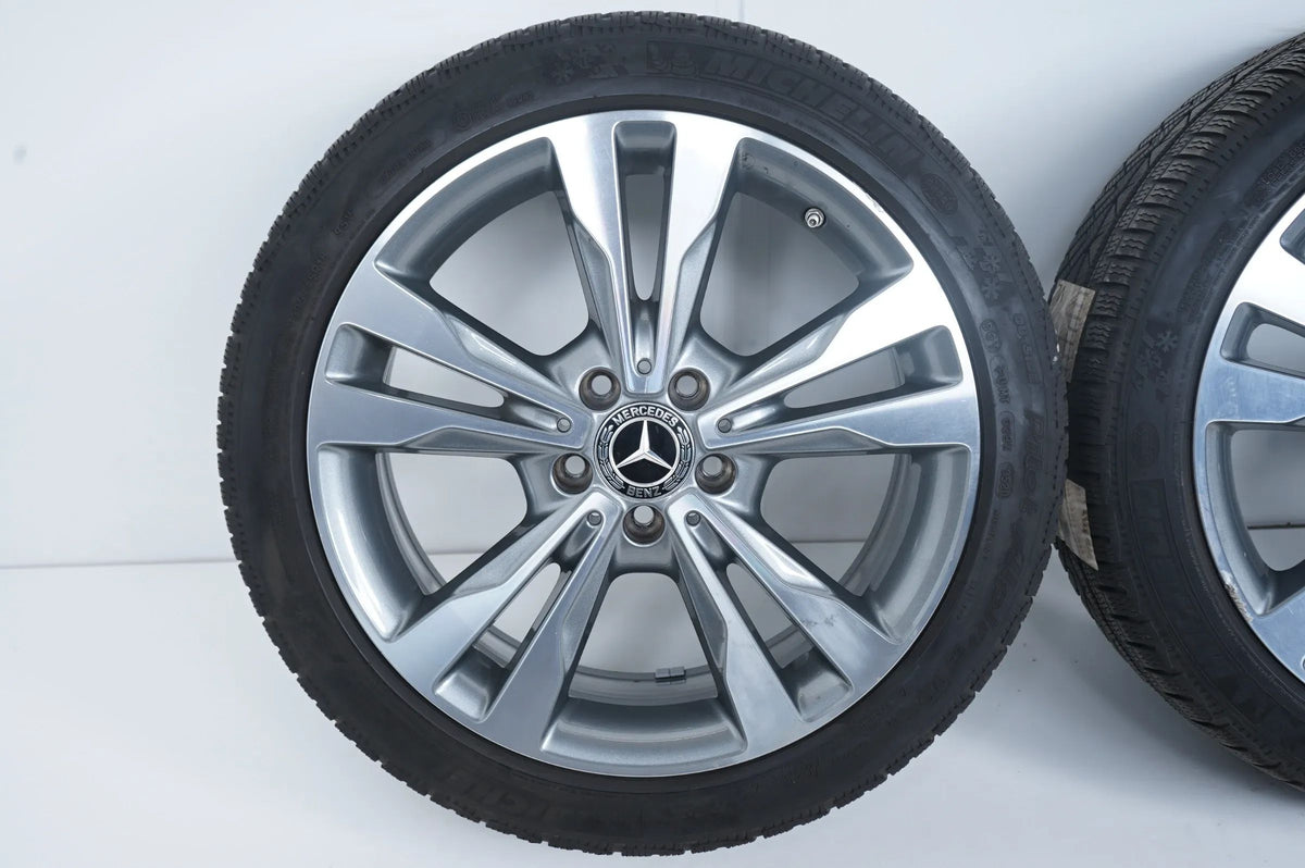 Pneus hiver, jantes hiver, 18 pouces pour Mercedes Classe C W205 Hybride Detailansicht 3