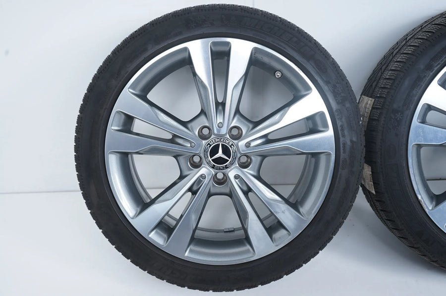 Pneus hiver, jantes hiver, 18 pouces pour Mercedes Classe C W205 Hybride