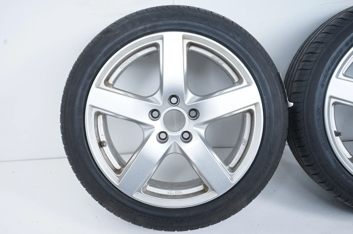 Ford C Max Mondeo Volvo V40 Allwetterräder mit neuen Allwetterreifen 215 45 17 Zoll 5x108
