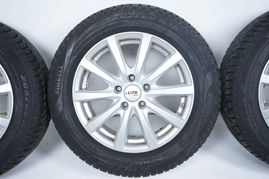 Ford Jaguar Volvo ruote invernali pneumatici invernali 205 60 16 pollici 5x108