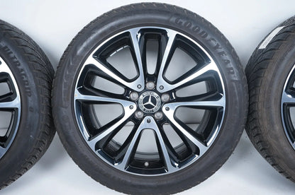 Ruote invernali Mercedes Classe E W213, pneumatici invernali 245 45 18 pollici