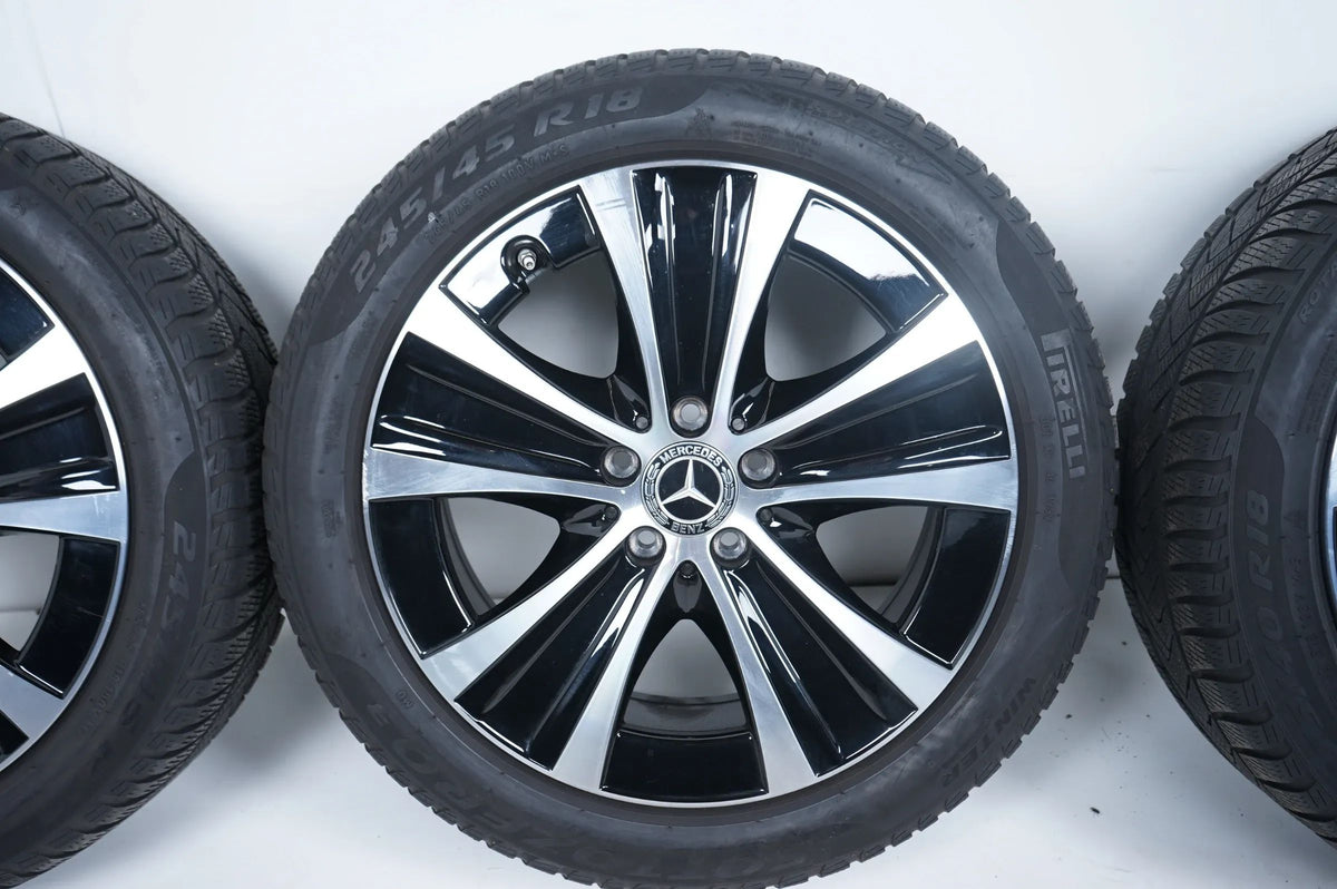 Mercedes E Klasse W213 Hybrid Winterräder Winterreifen 18 Zoll Detailansicht 5