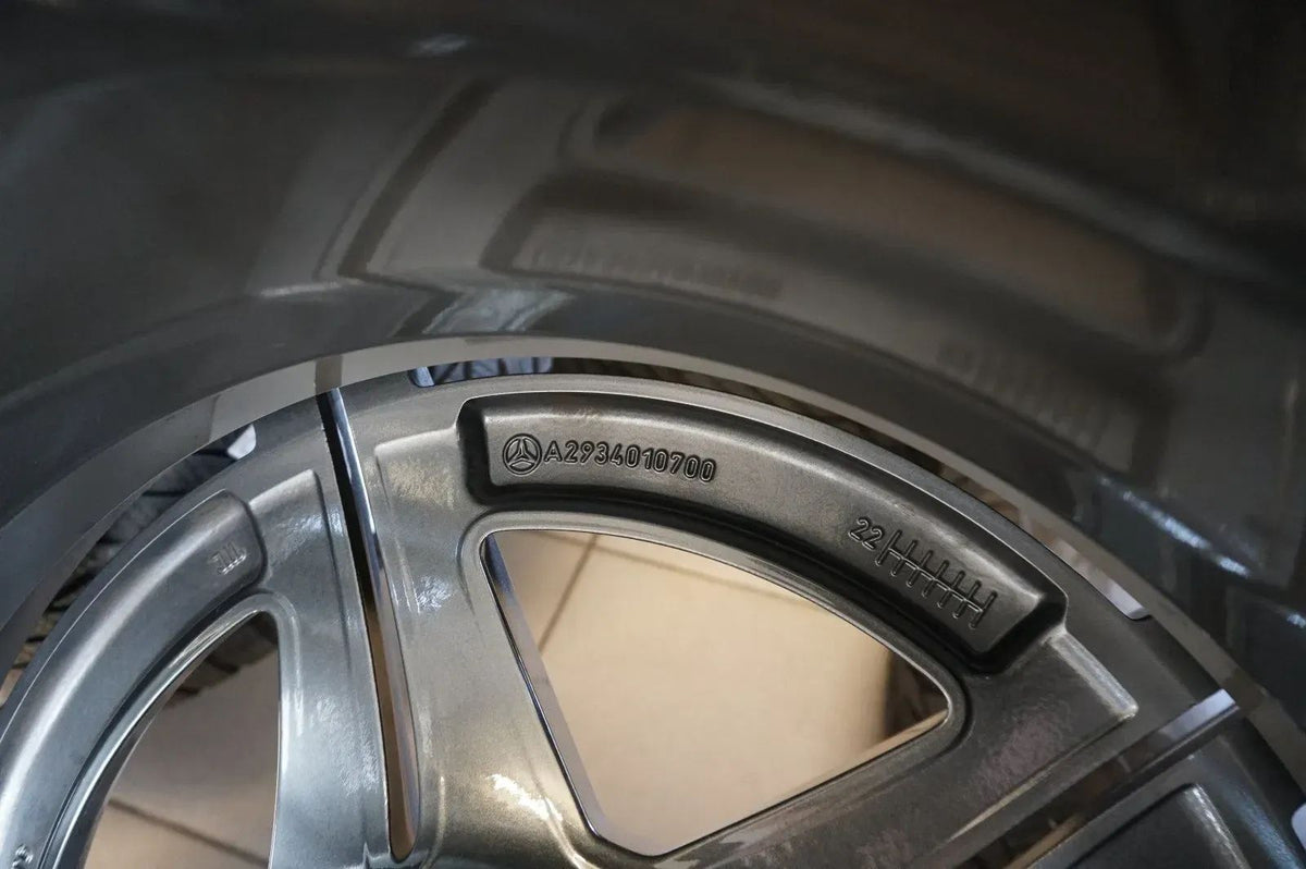 Cerchi in lega Mercedes EQC W293 N293 da 19 pollici AMG TOP, pneumatici invernali, ruote invernali 6 mm Visualizzazione dettagliata 6