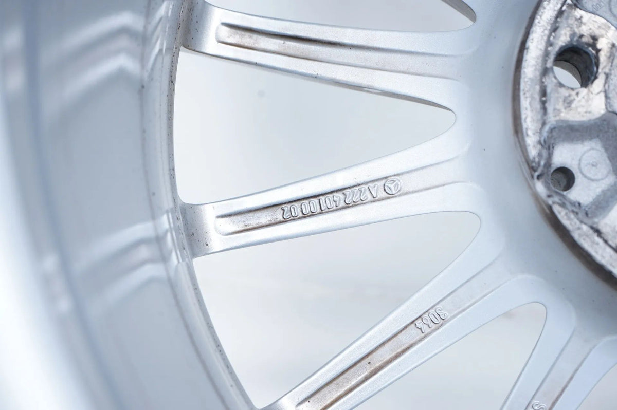 1 x hliníkový disk Mercedes třídy S W222 17 palců A2224010002 8J Detailní zobrazení 5