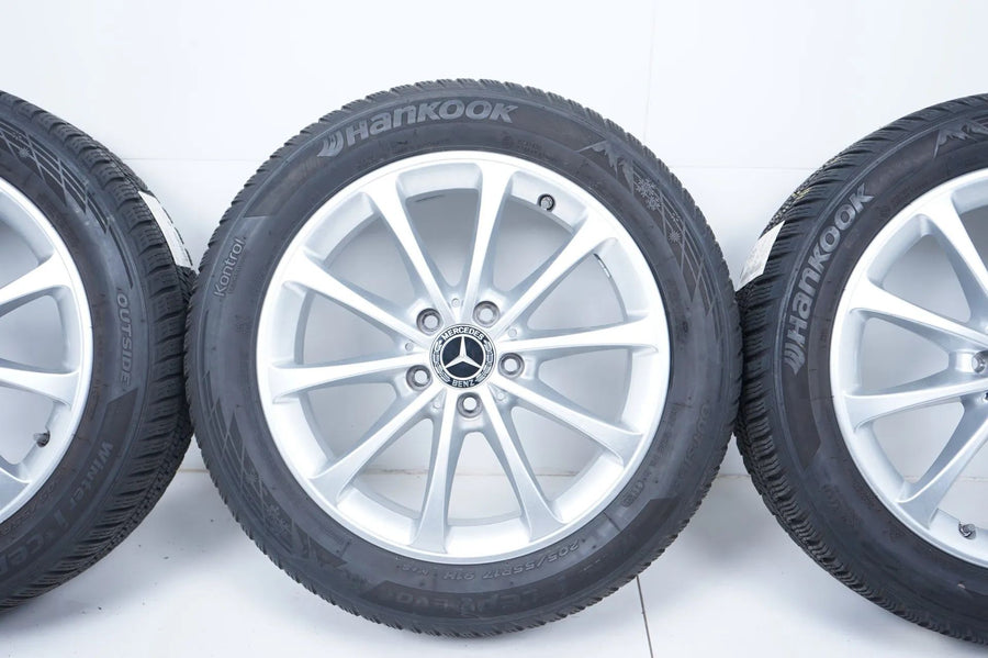 Mercedes Classe A B W177 B247 Roues complètes hiver Pneus hiver 17 pouces