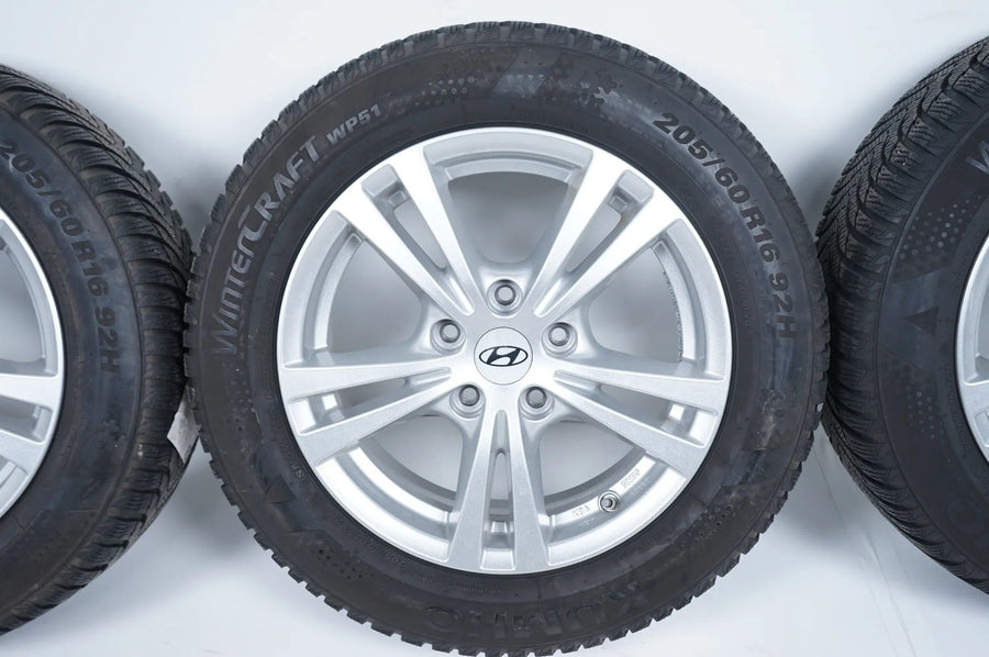 Borbet Hyundai Kona Pneus Hiver Roues Complètes Hiver 205 60 16 Pouces KBA 52250