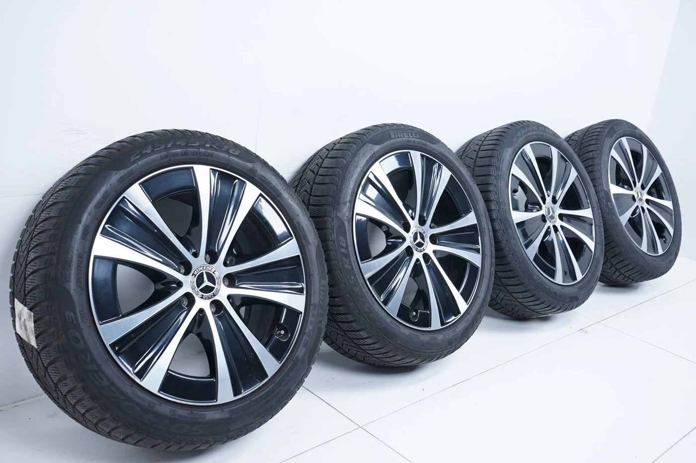 Pneus/jantes hiver 245/45/18 pouces pour Mercedes Classe E W213