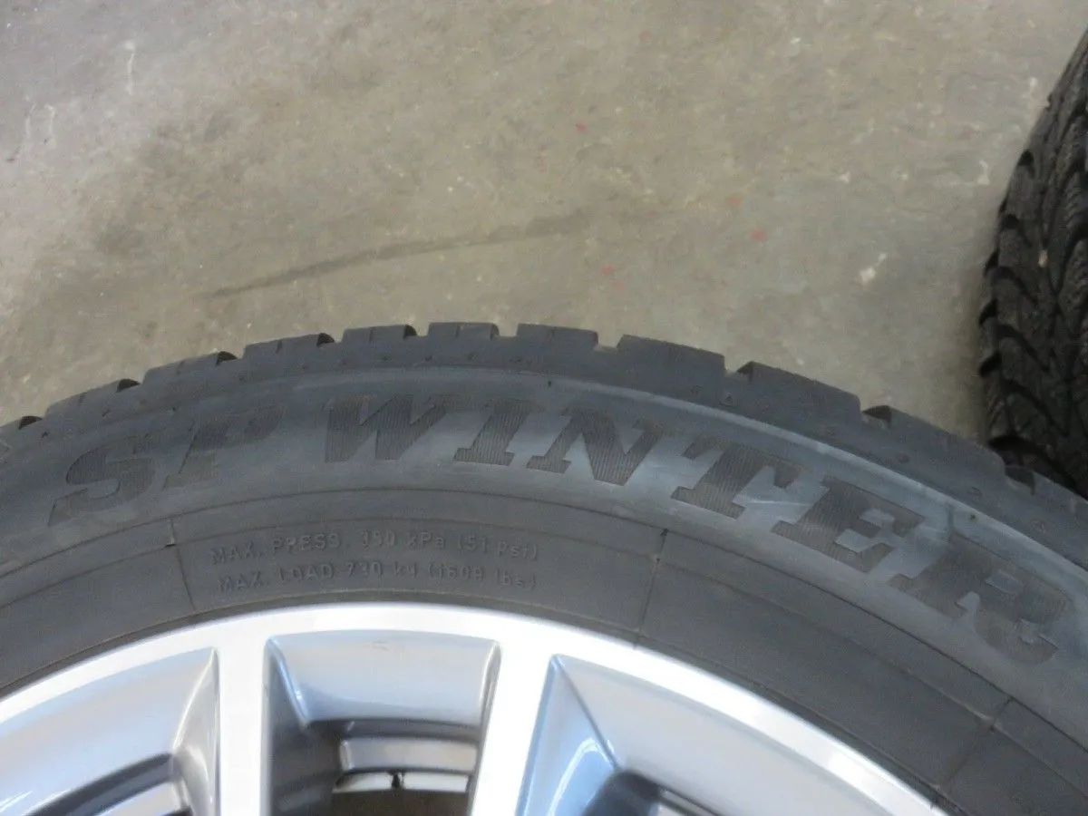 Original BMW 5 Series G30 G31 Alloy Wheels 631 Winter Wheels Winter Tires 225 55 R17 Detailansicht 8