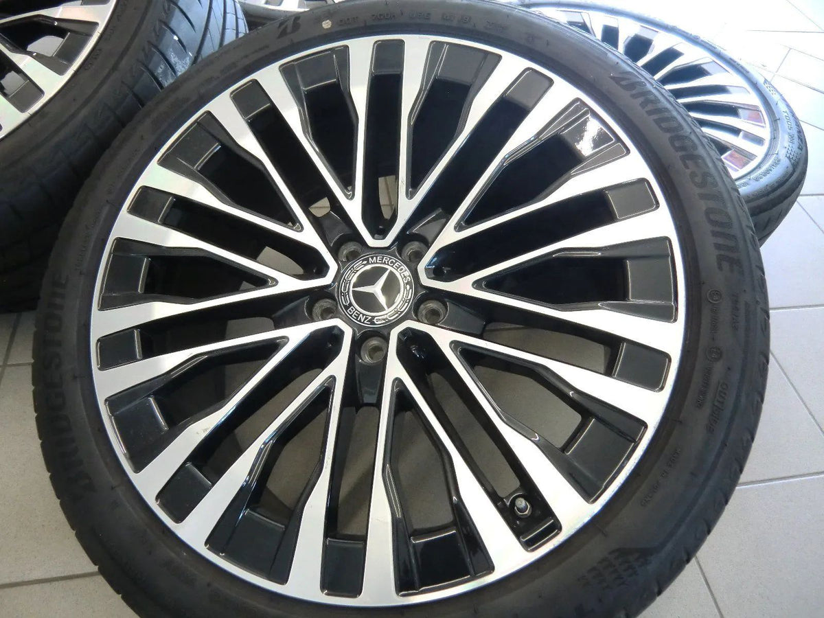 Original Mercedes S-Class W223 V223 20 Inch Alloy Wheels Summer Wheels Summer Tires Detailansicht 2