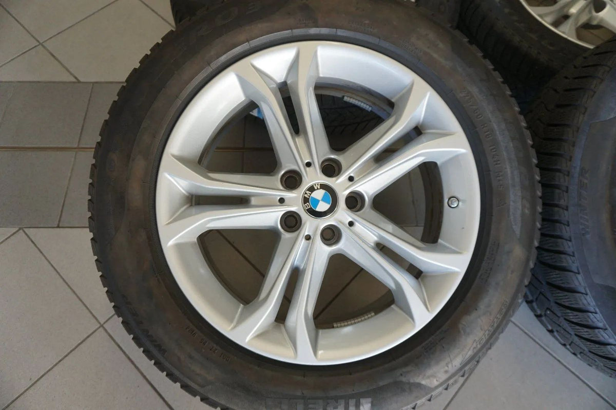 Original BMW X3 G01 X4 Alloy Wheels Winter Wheels Winter Tires 225 60 R18 6mm 2021 Detailansicht 2