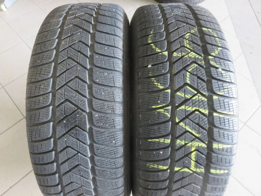Jantes alu 18 pouces avec pneus hiver 6mm pour Mercedes GLC X253 C253 d'origine