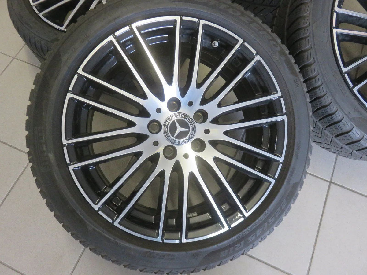 Original Mercedes C-Class W206 S206 18 Inch Alloy Wheels Winter Wheels Winter Tires Detailansicht 3