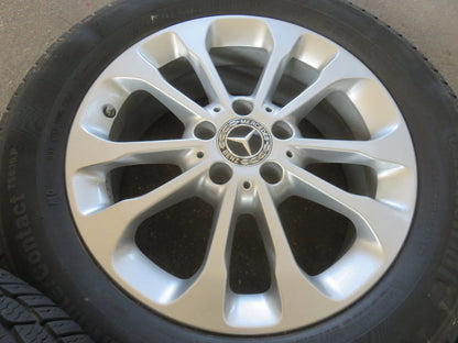 Original Mercedes GLA X156 Alufelgen Winterräder Winterreifen 215 60 R17 96H 7mm