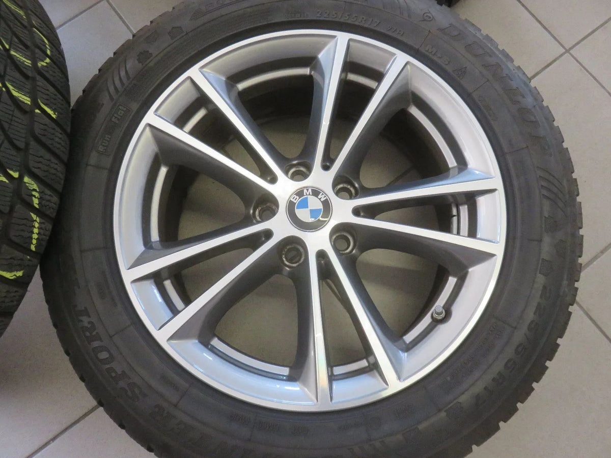 Original BMW 5er G30 G31 Alufelgen Winterräder Winterreifen 225 55 R17 6mm Detailansicht 5