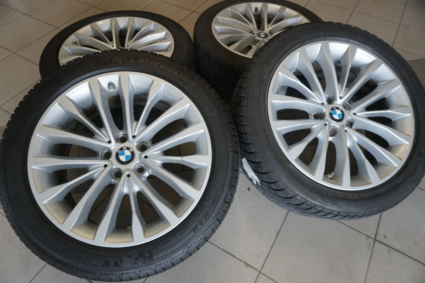Original BMW 5 Series G30 G31 Alloy Wheels Winter Wheels Winter Tires 245 45 R18 Inch 7mm