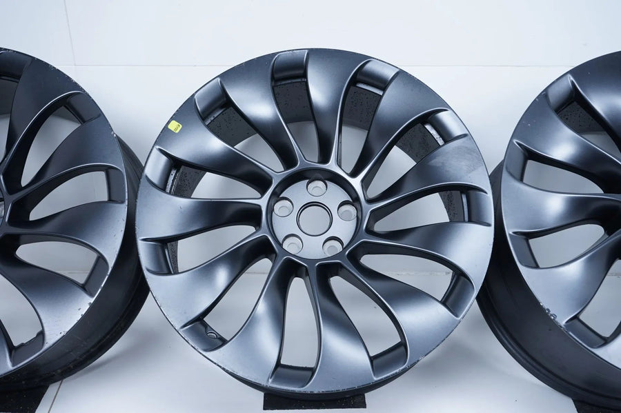 4 x originele Tesla Model Y lichtmetalen velgen 21 inch 9,5J 10,5 J