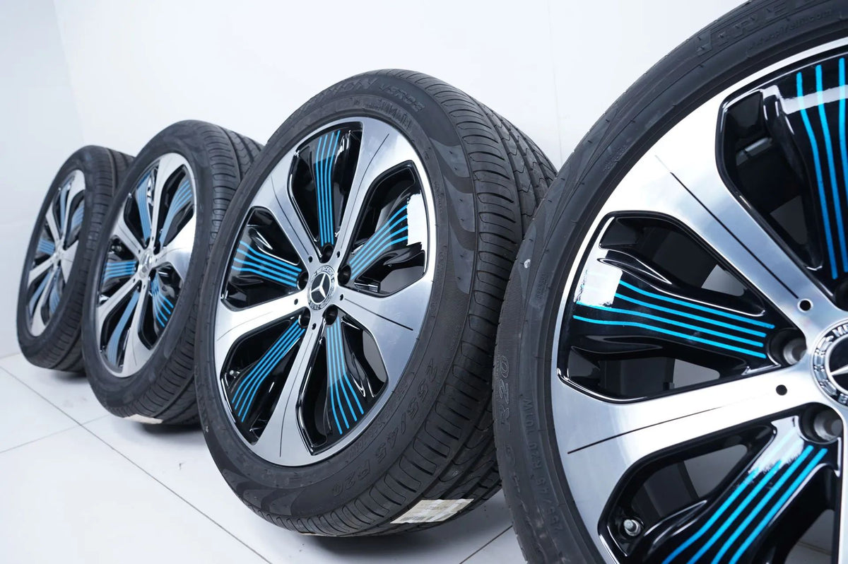 Original Mercedes EQC N293 C293 TOP 20 inch Alloy Wheels Summer Tires Detailansicht 8