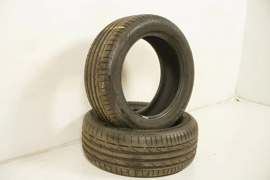 2 x summer tires 245/50 R18 Bridgestone, approx. 6.5mm tread depth, DOT 15 MO
