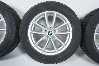Roues et pneus hiver neufs BMW X5 X6 G05 G06, dimensions 255/55/18 pouces