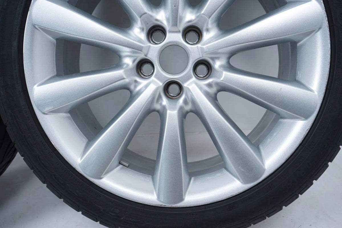 Original Jaguar XF 19 inch alloy wheels summer wheels summer tires 245 40 R19 Detailansicht 14