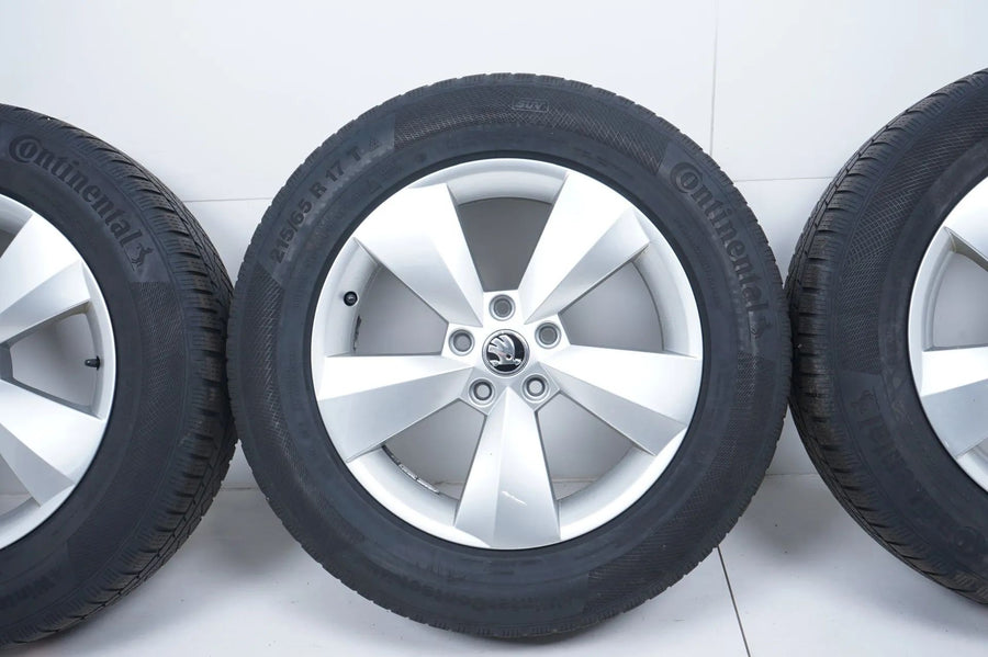 Skoda Kodiaq winter wheels, winter tires 215/65/17 inch