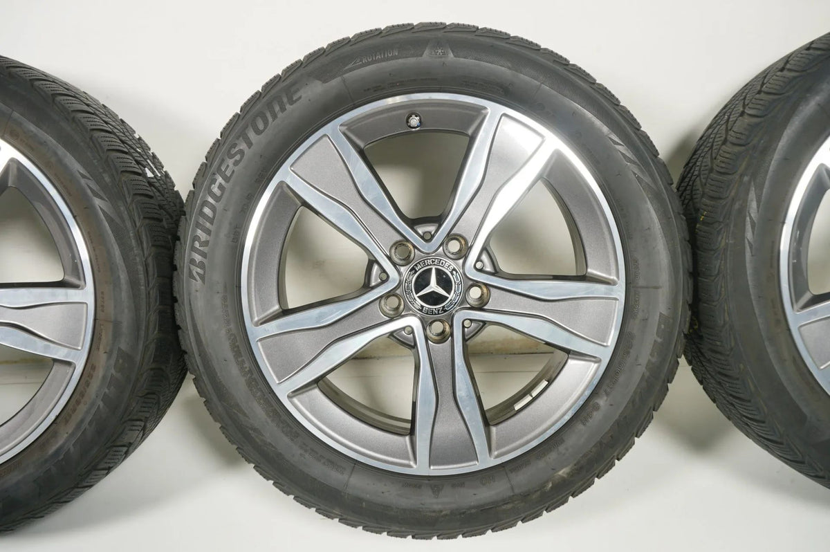 Mercedes C Klasse W205 Winterreifen Winterräder 225 50 17 Zoll Detailansicht 5