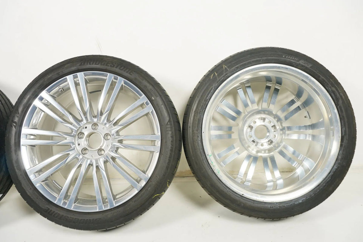 Mercedes S-Class W223 summer tires, summer wheels, 20 inch chrome Detailansicht 14