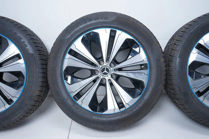 Original Mercedes EQC N293 19 inch alloy wheels winter tires 235 55 255 50 R19 7mm