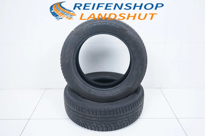 2 pneus d'hiver Hankook 215/60/17 pouces DOT19, profondeur de sculpture d'environ 3,5 mm