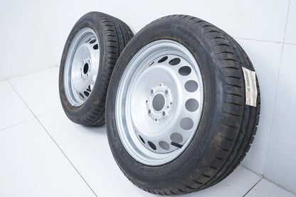 2 x New Smart W453 complete wheel summer tires 185 60 15 inch