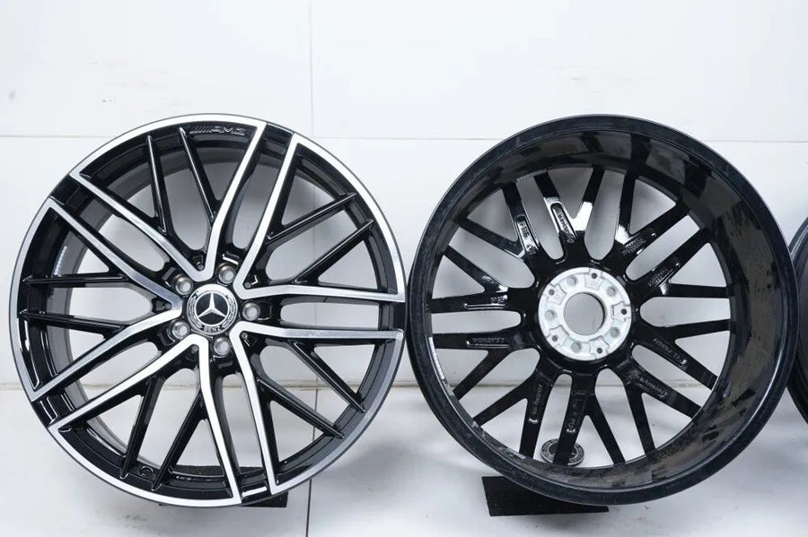 4 jantes alliage AMG Mercedes GLC43 W253 X253 21 pouces A2534015700 A2534015800